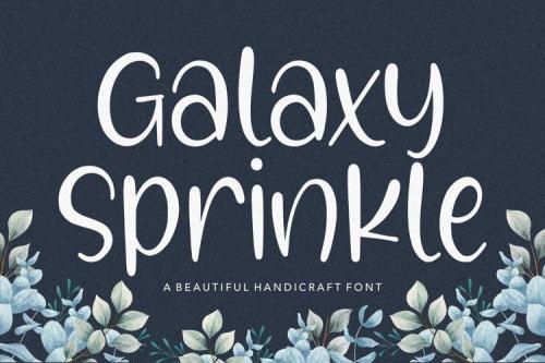 Galaxy Sprinkle Handcraft Script Font