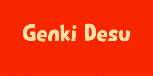 Genki Desu Font 1