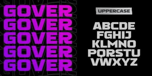 Gover Display Font 1