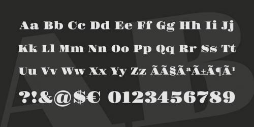 Gravitas One Font  1