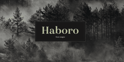 Haboro Font Family  5