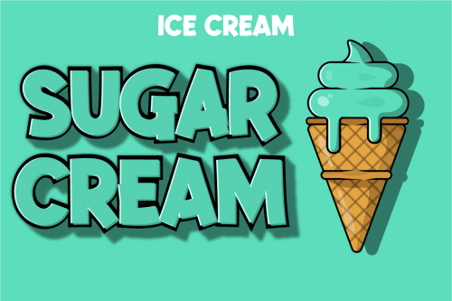 High Mount Display Font  5
