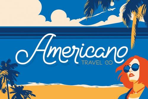 Holiday Travel Font Duo 5