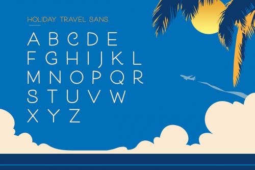 Holiday Travel Font Duo 9