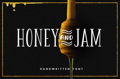 Honey  Jam Font Family  5
