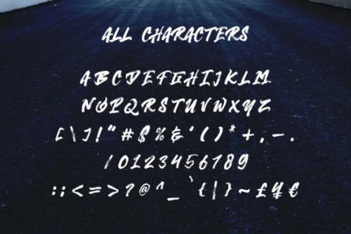 Hypetype Brush Script Font 4