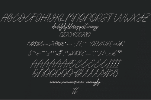 Ikan Tongkol Font  9