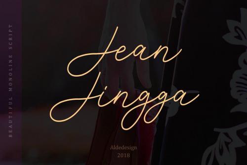 Jean Jingga Font 1