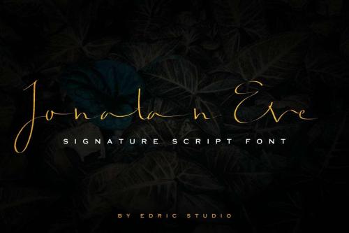 Jonatan Eve Script Font 1