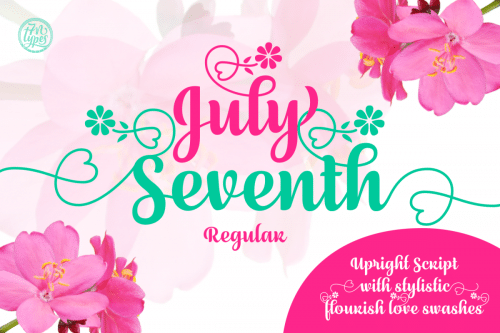 July Seventh Font Free