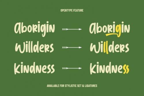 Jungle Land Font 4