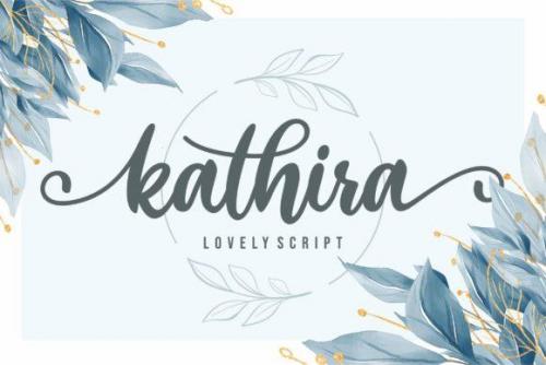 Kathira Calligraphy Script Font