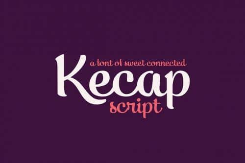 Kecap Script Font 1