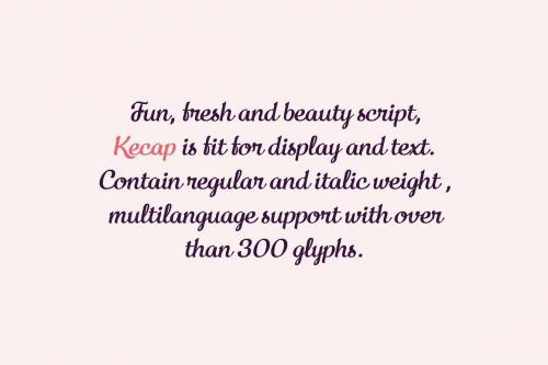Kecap Script Font 2