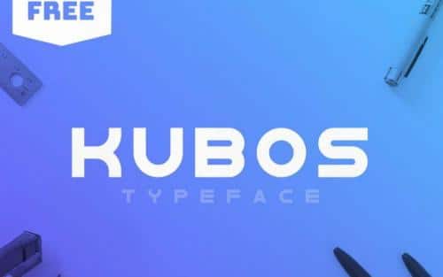 Kubos Typeface 1