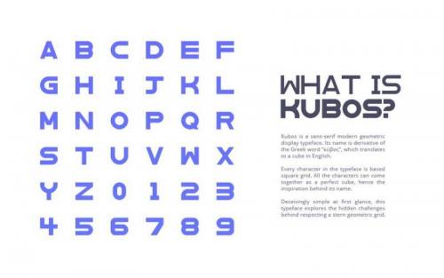 Kubos Typeface 2