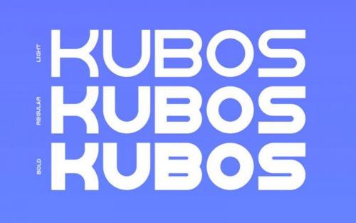 Kubos Typeface 3