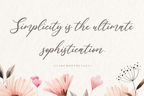 Lavineta Elegant Calligraphy Font 1