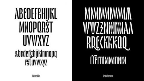 Le Murmure Typeface 2
