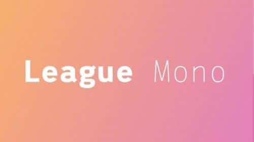 League Mono Font Family
