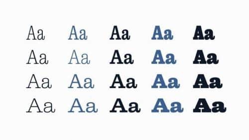 Libre Clarendon Slab Serif Font Family 2