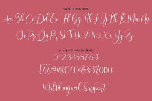 Loffers Calligraphy Script Font 8