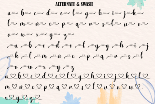 Love Money Font  8