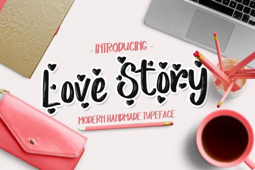 Love Story Script Font Free