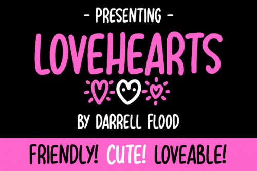 Lovehearts Font Family