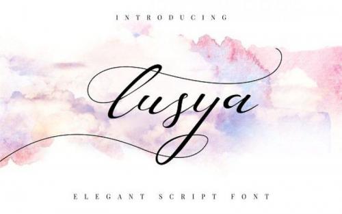 Lusya Handwritten Font 1