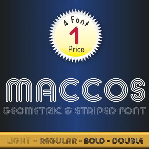Maccos Font Family 6