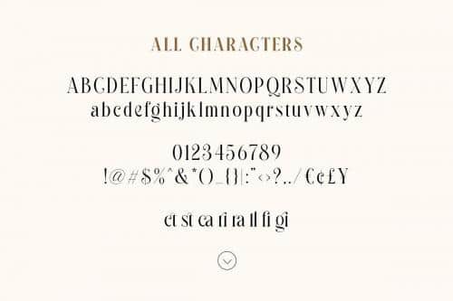 Madegra Modern Serif Font  10