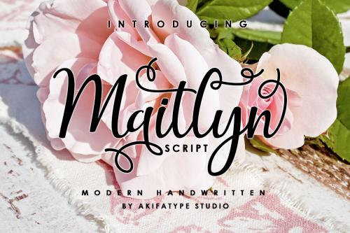 Maitlyn Script Font 1