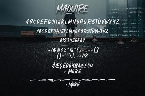 Maquire-Brush-Script-Font-3