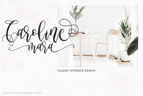 Marmia Calligraphy Font 1