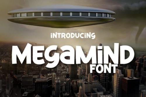 Megamind Display Font