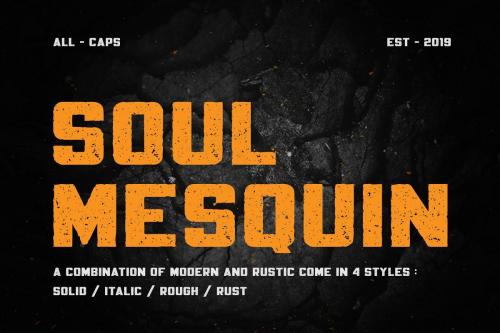 Mesquin Typeface