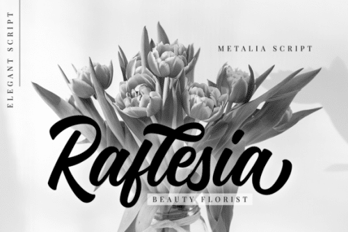 Metalia Script Font 2