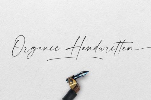 Modernline Signature Handwritten Font  2