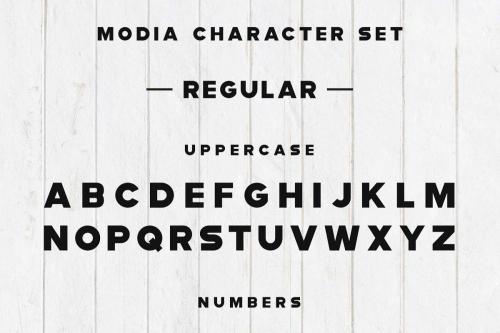 Modia Font Family 3