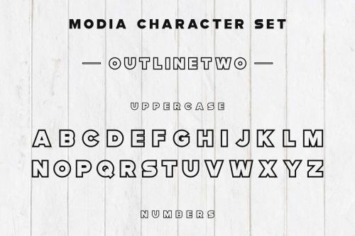 Modia Font Family 5
