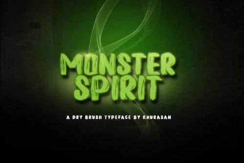 Monster Spirit Font 1