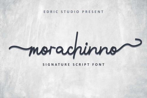 Morachinno Signature Font 10