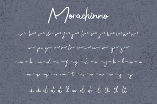 Morachinno Signature Font 4