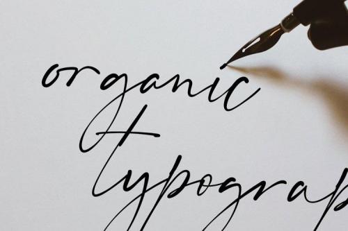 My Everything Organic Handwritten Font 1