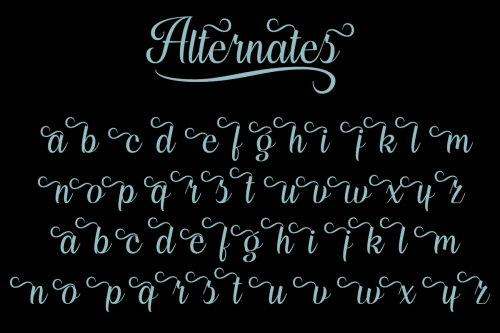 My Last Breath Font 7