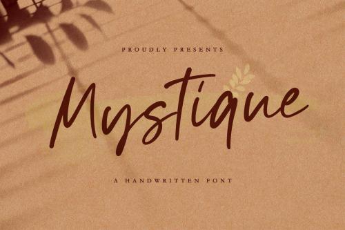 Mystique Handwritten Font 1
