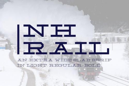NH Rail Slab Typeface 1