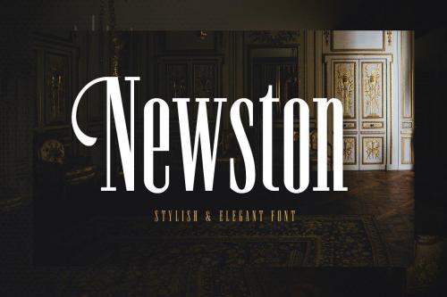 Newston Stylish Serif Font