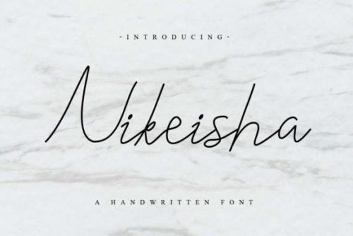 Nikeisha Font 1